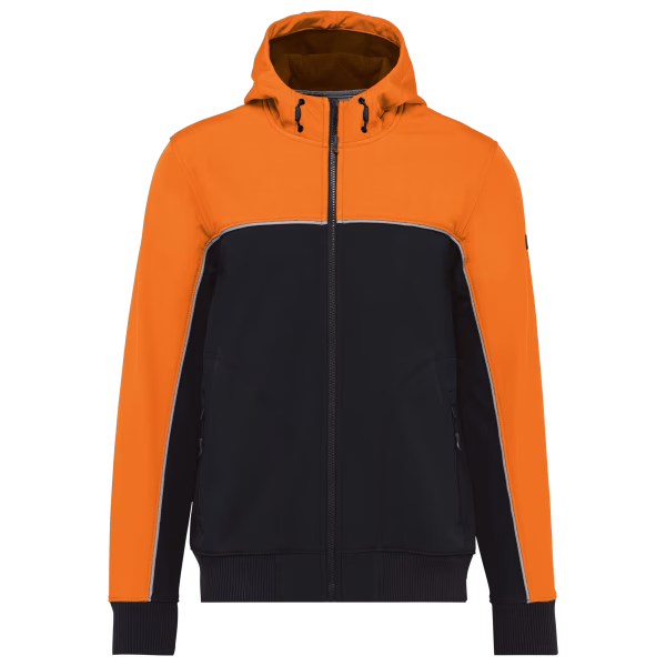 Wk450 veste softshell bionic orange