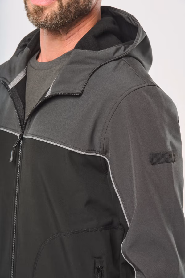 Wk450 veste softshell bionic zoom