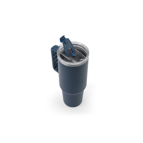 94373 gourde recycle avec poignee bleu