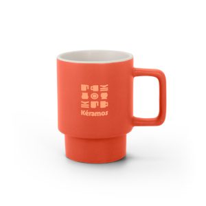 94391 tasse empile corail
