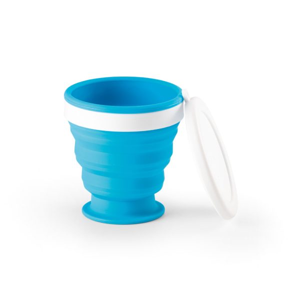 94762 verre de voyage pliable bleu