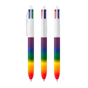 Bic 4 couleurs rainbow personnalisable 1
