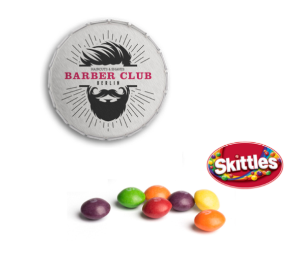 Bonbon skittles boite personnalisable