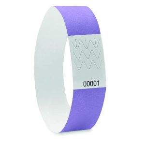 Bracelet tyvek violet