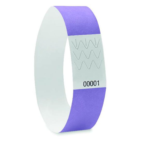 Bracelet tyvek violet