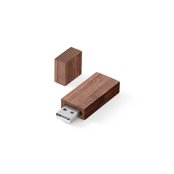 Cles usb en noyer