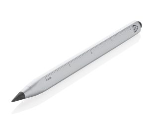 Crayon infini et multitaches en aluminium recycle