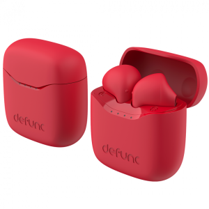 Ecouteurs true lite rouge