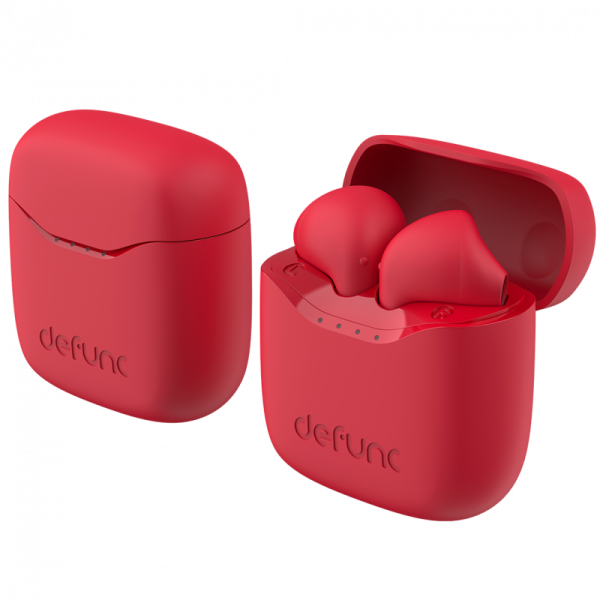 Ecouteurs true lite rouge
