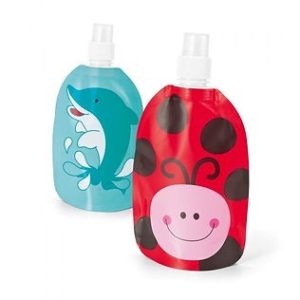 Gourde pliable enfant personnalisable
