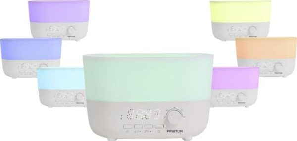 Humidificateur et diffuseur daromes 4 en 1