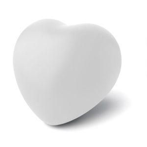 It3459 coeur anti stress blanc