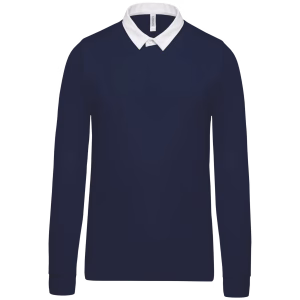 K213 polo rugby marine