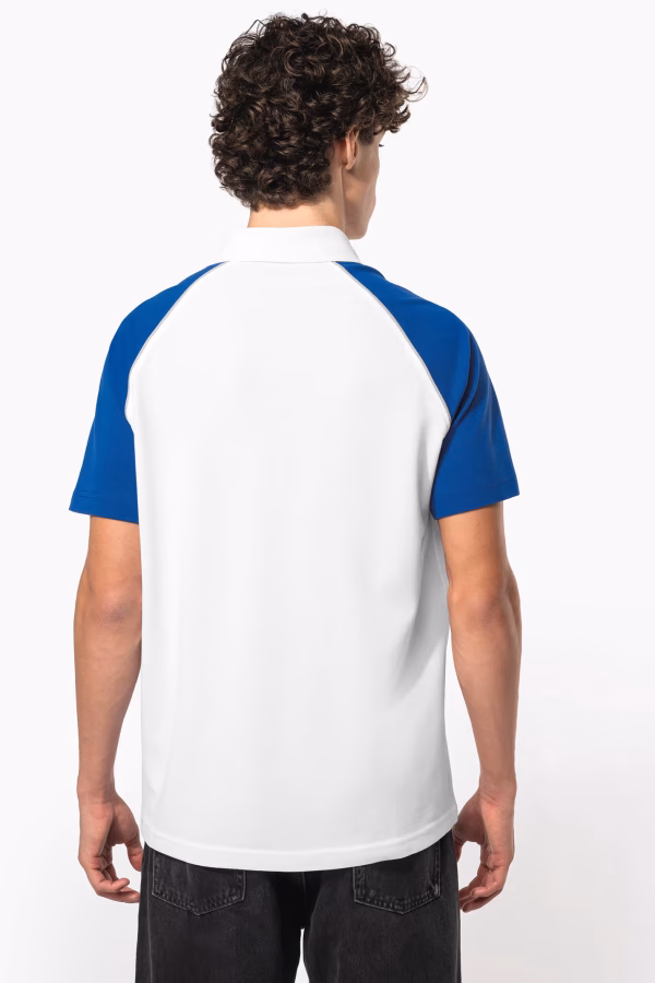 K226 polo baseball manches courtes