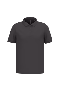 K254 polo pique manches courtes homme gris