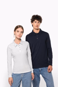 K264 k265polo jersey manches longues