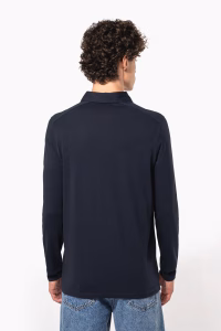 K264k265 polo jersey manches longues dos