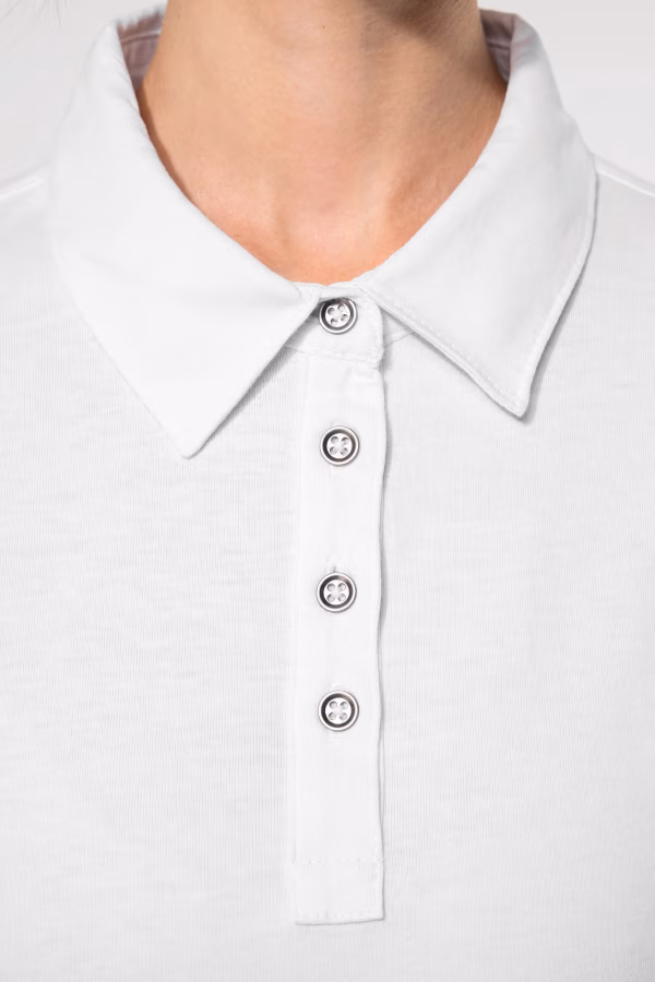 K265 polo jersey manches longues zoom