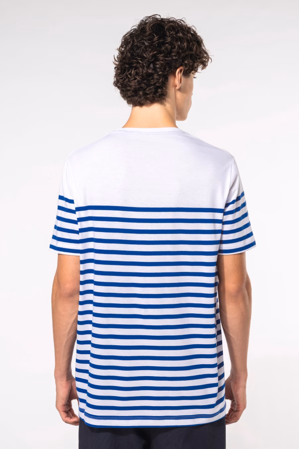 K3033 tshirt marin dos homme
