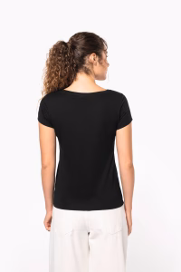 K384 tshirt col bateau dos