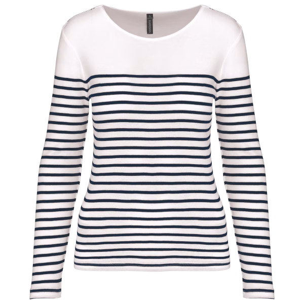 K386 tshirt marin femme ml