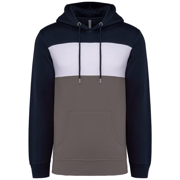 K4016 sweat tricolore unisexe