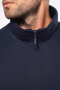 K487 sweat col zip zoom