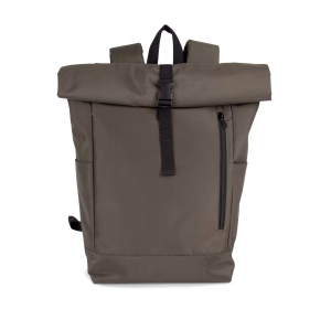 Ki0195 sac a dos casual roll top kaki