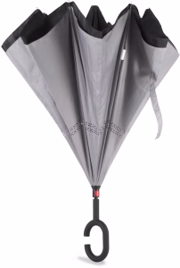 Ki2030 parapluie inverse mains libres noir