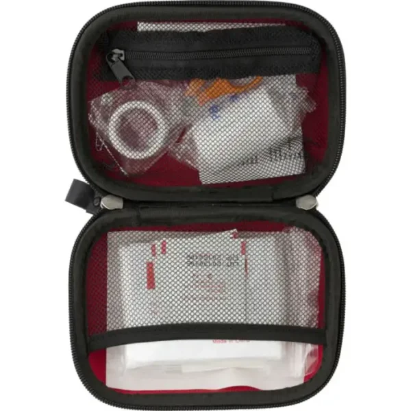 Kit de premiers secours rouge face