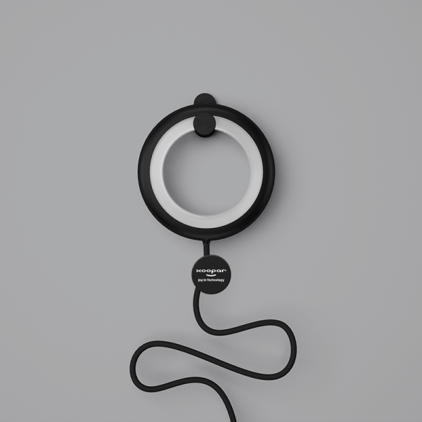 Lampe nomade multiposition noir