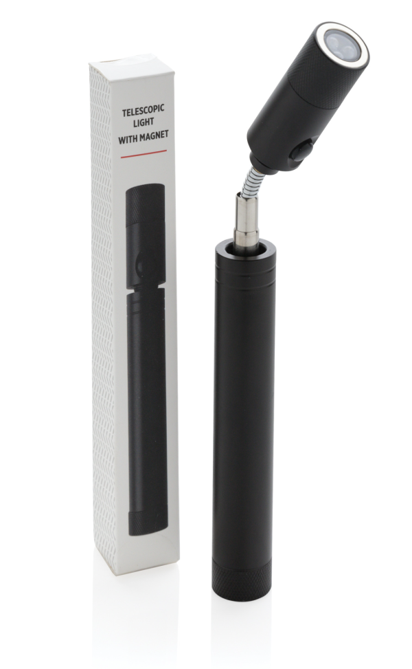 Lampe telescopique avec aimant boite