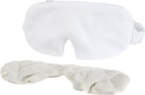 Masque pour les yeux lavande face