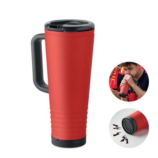 Mo2995 gourde et corne rouge