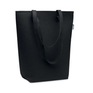 Mo6660 sac shopping feutre noir
