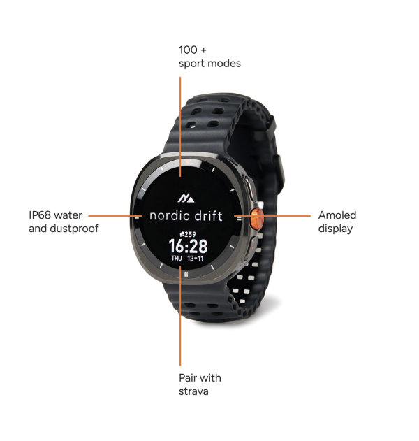 Montre connectee nord drift