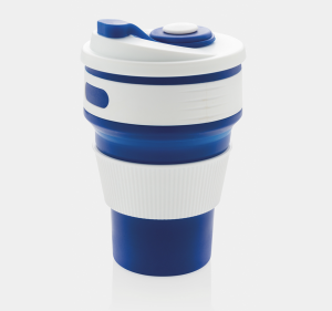 Mug pliable bleu 1