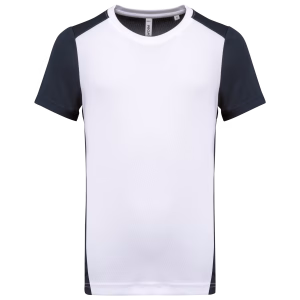 Pa4014 tshirt bicolore navy