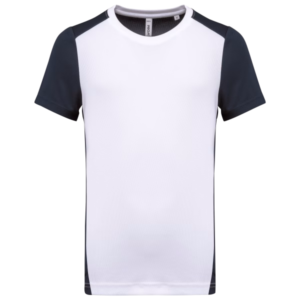 Pa4014 tshirt bicolore navy