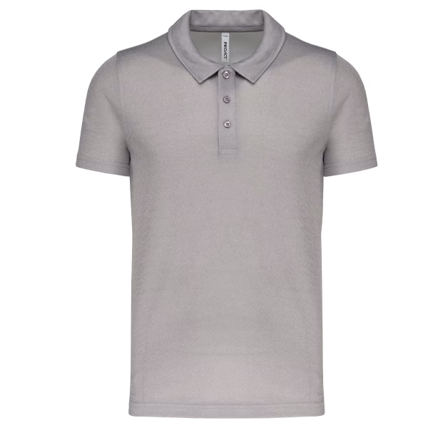 Pa482 polo sport homme gris
