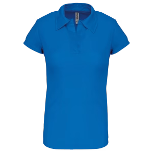 Pa483 polo femme sport noir