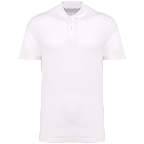 Pk200 polo supima blanc homme