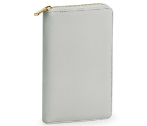 Pochette bijoux gris