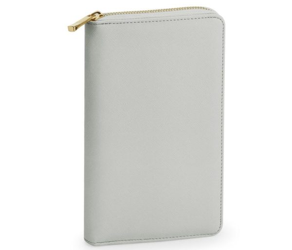 Pochette bijoux gris