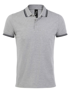 Polo pasadena homme gris 1