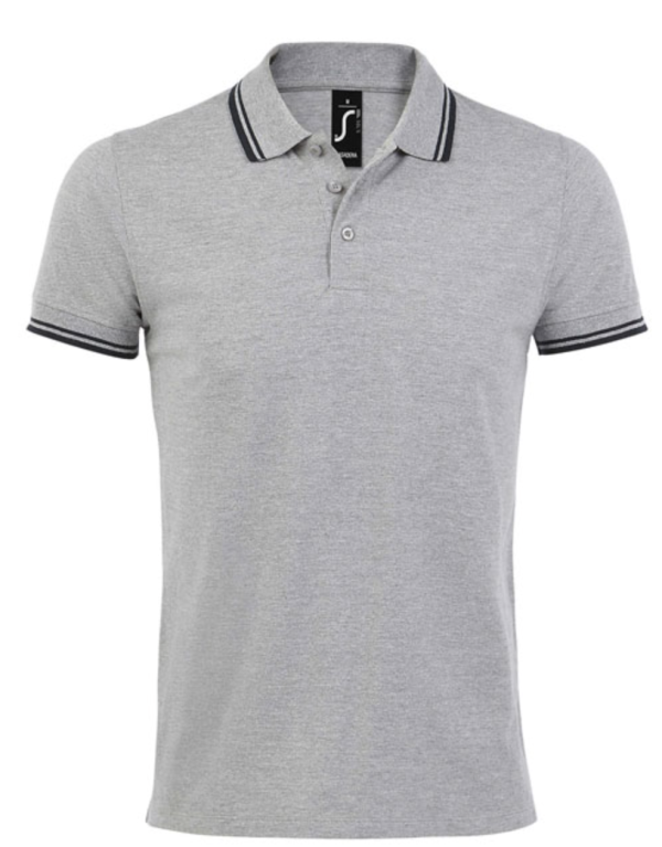 Polo pasadena homme gris 1
