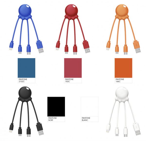 Powerbank octopus coloris
