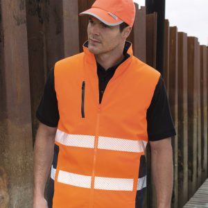 R332x bodywarmer de securite reversible ambiance 1