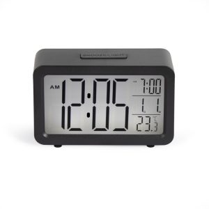 Reveil numerique led noir