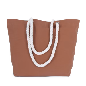 Sac fourre tout style marin marron